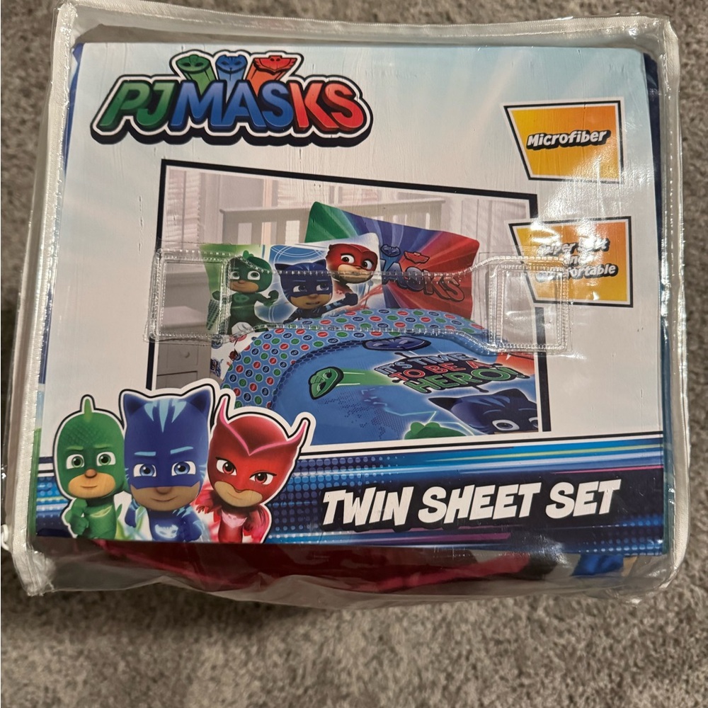 PJ Mask Twin Bedding & Sheet Set